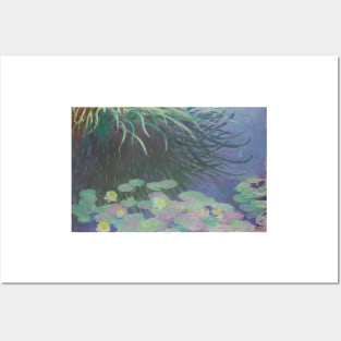 Water Lilies, Reflections of Tall Grass - Claude Monet Posters and Art